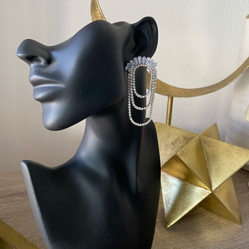 Statement earrings M115 - Picture 3 of 3